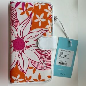 Lilly Pulitzer Card Holder Wallet Clutch